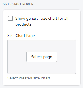 Quickview settings